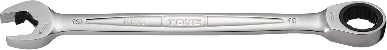 TONE クイックラチェットめがねレンチ 19mm HPRMQ-19