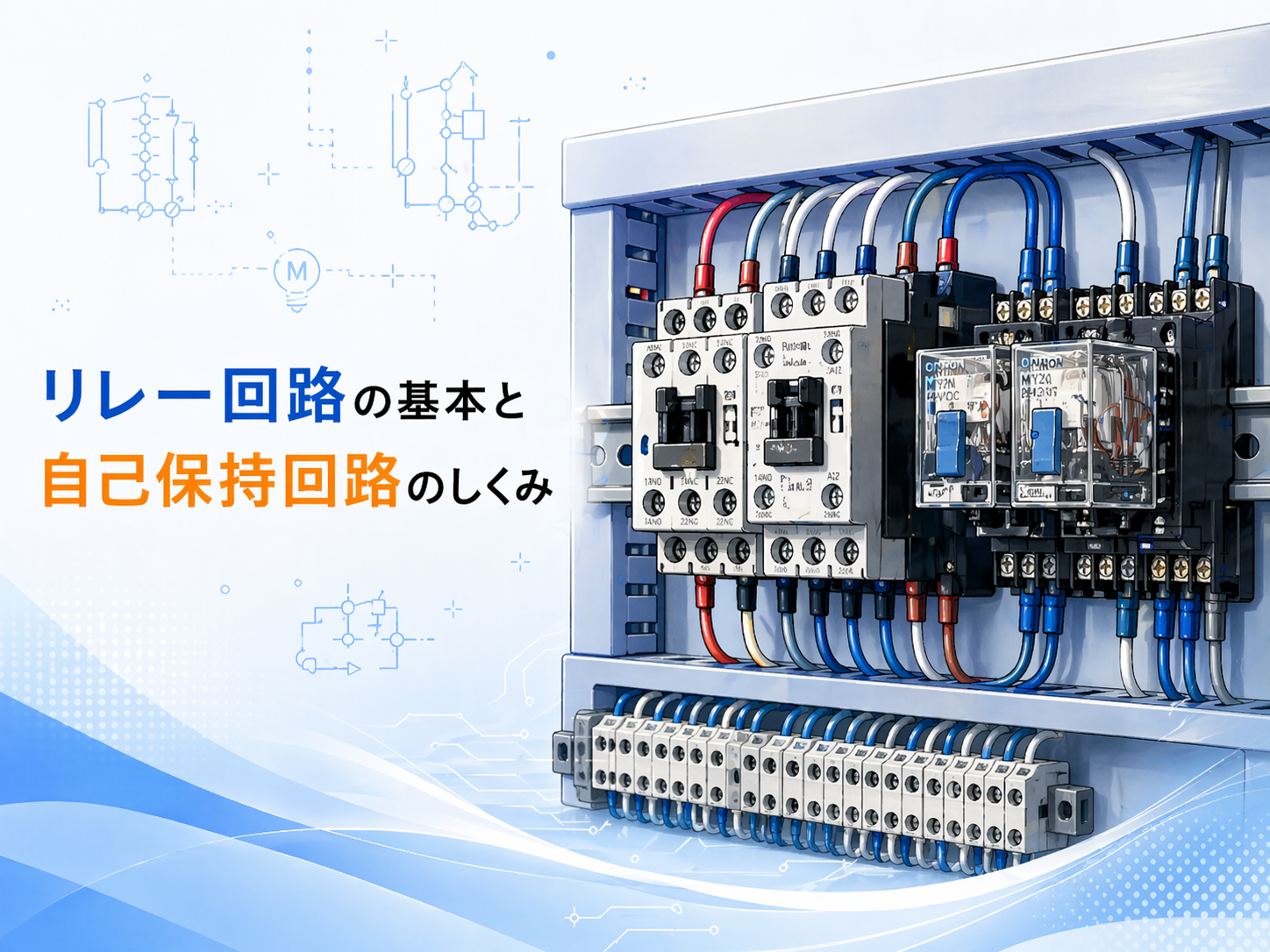 リレー回路の基本と自己保持回路のしくみ